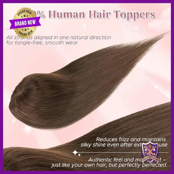Real Human Hair Topper 10\